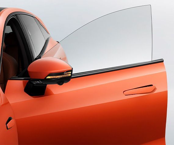 Seamless Door Windows