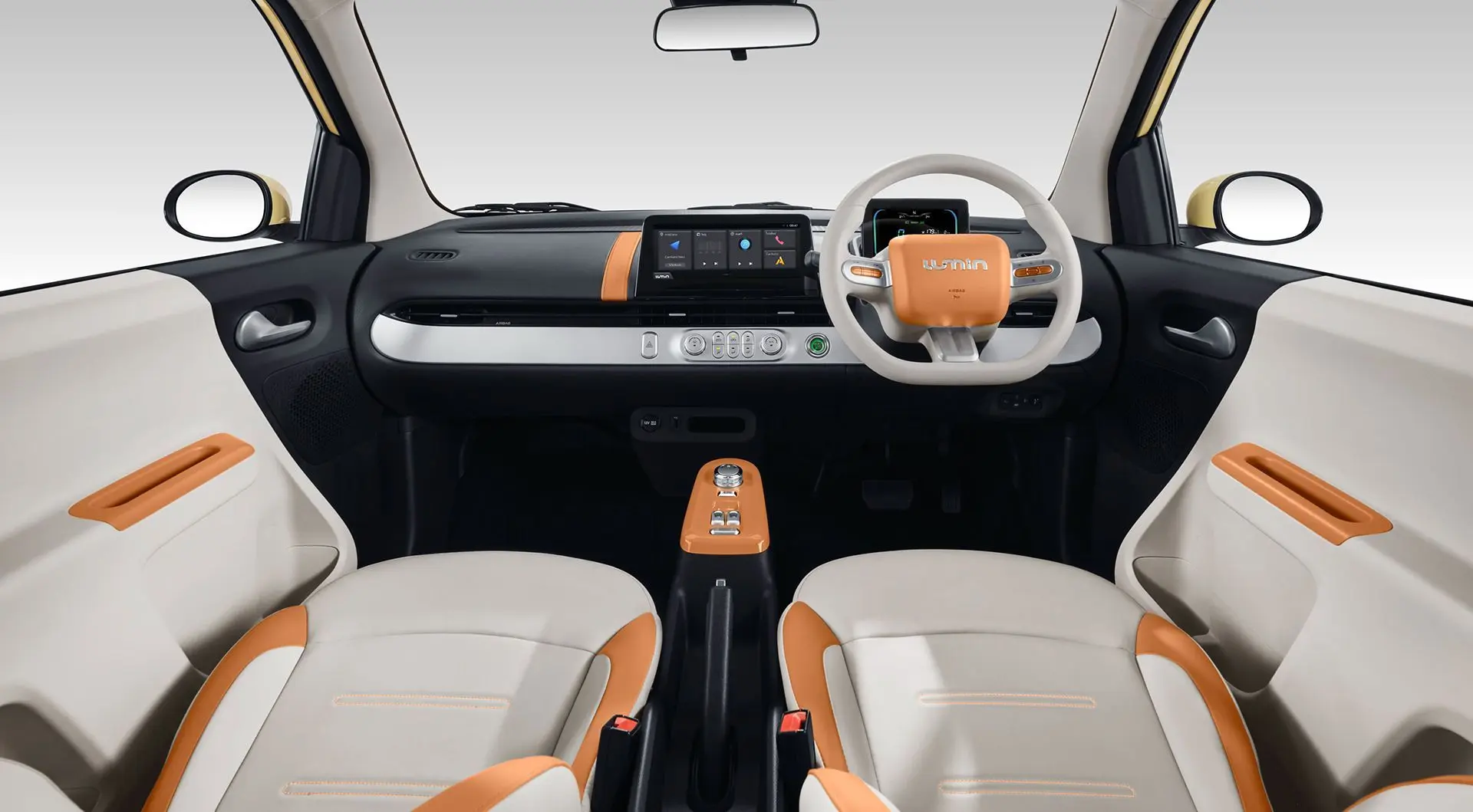 Car in Orange Interior color
