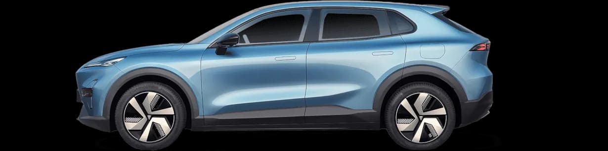 Car in Andromeda Blue (Low Stock) color