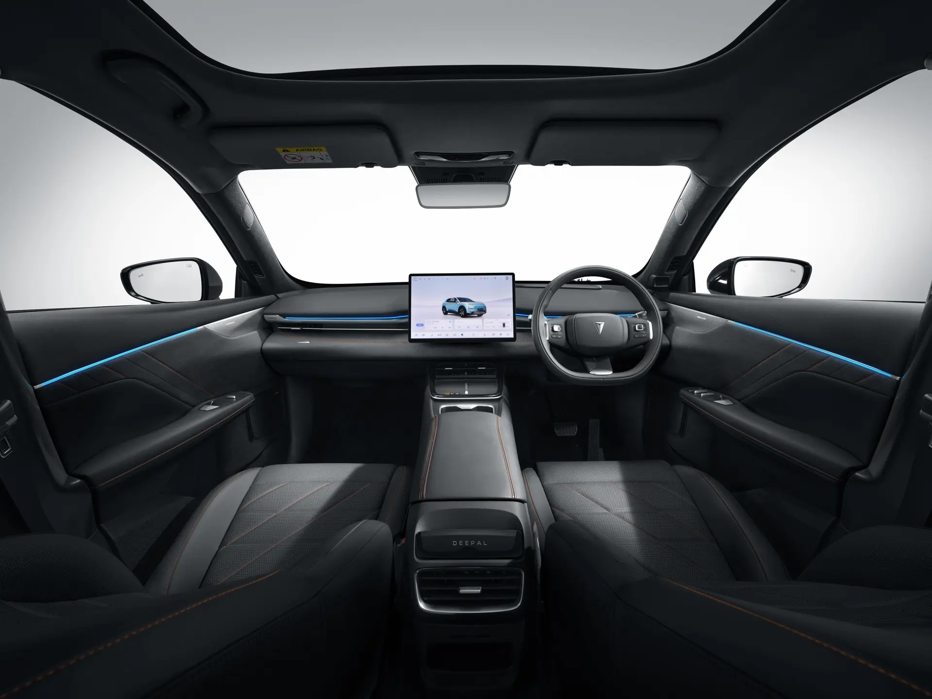 Car in Black Interior color